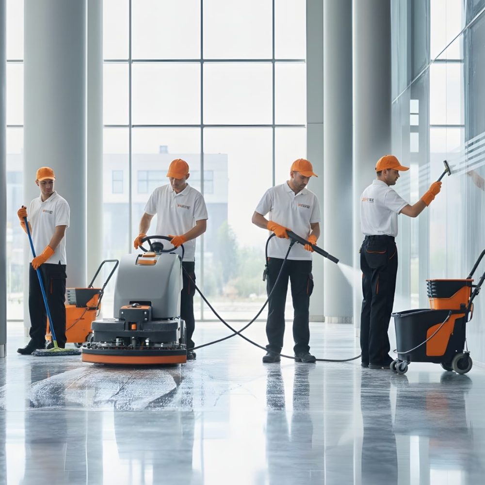 Building deep cleaning services