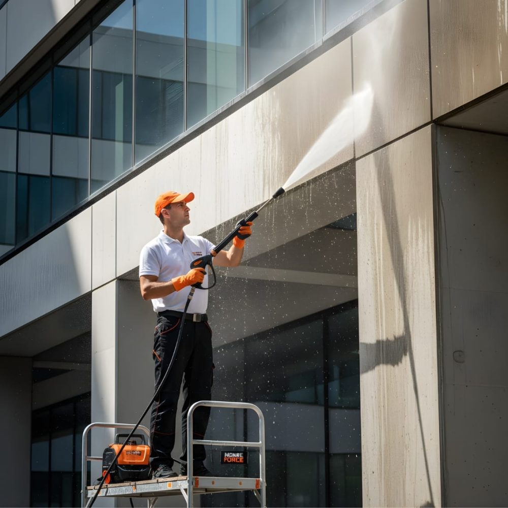 External building deep cleaning services